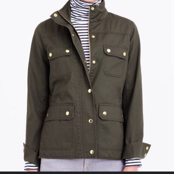 J. Crew | Relaxed Boyfriend Field Jacket Size XXS - Picture 1 of 12